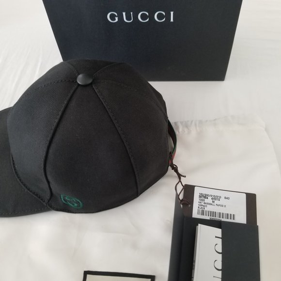 Gucci Black Unisex Baseball Cap - New main image 11
